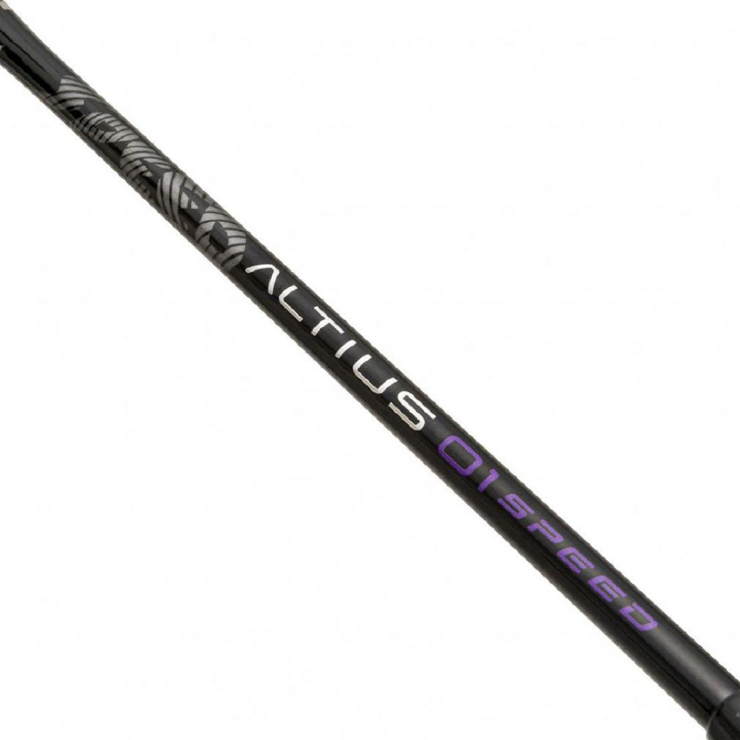 ALTIUS 01 SPEED バドミントンラケット ブラック/パープル