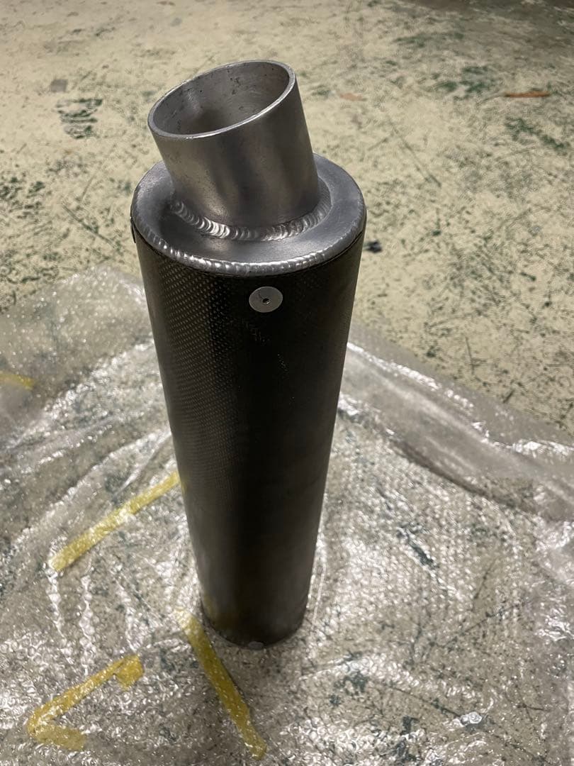 カーボン サイレンサークランプ付き　マフラー 検　cbr250rr mc22