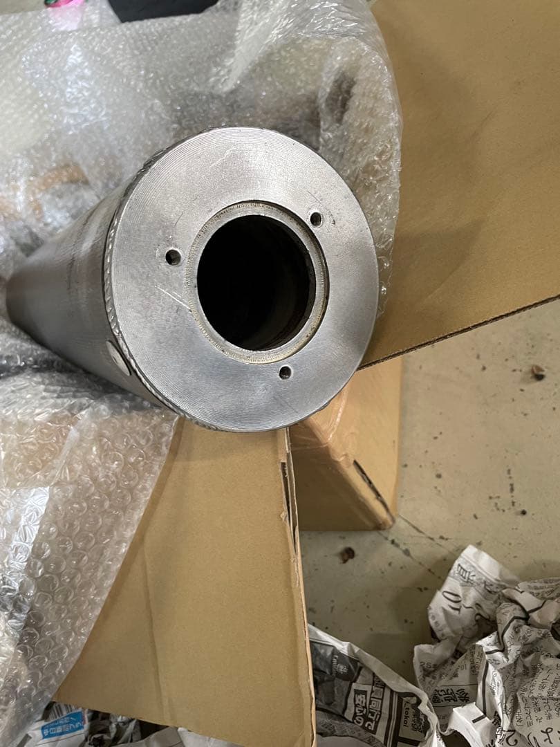 カーボン サイレンサークランプ付き　マフラー 検　cbr250rr mc22