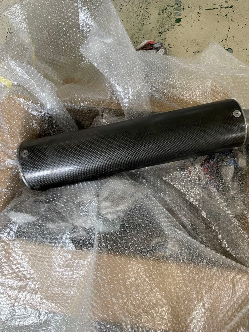 カーボン サイレンサークランプ付き　マフラー 検　cbr250rr mc22