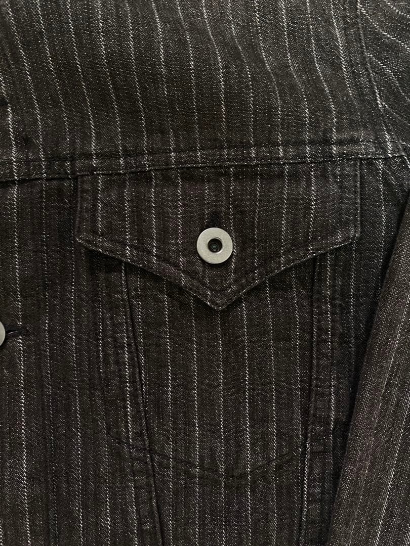 40s 復刻　ワークジャケット　ヒッコリー　アメカジ　ユーロ