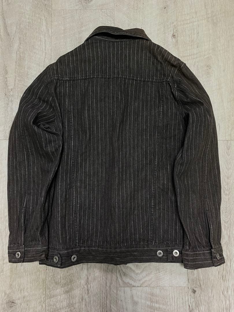 40s 復刻　ワークジャケット　ヒッコリー　アメカジ　ユーロ