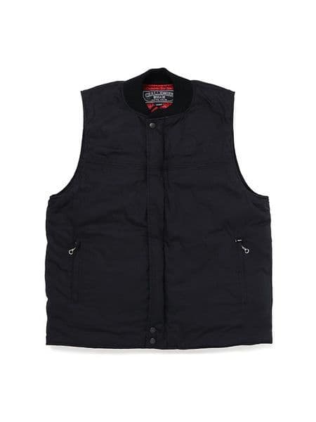 CHALLENGER / DERBY DOWN VEST -Black×Red-