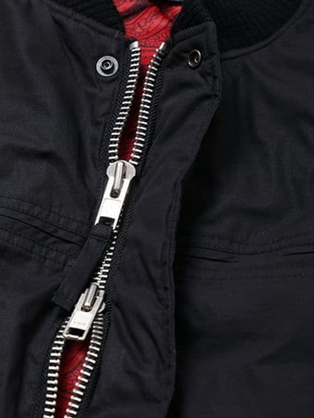 CHALLENGER / DERBY DOWN VEST -Black×Red-