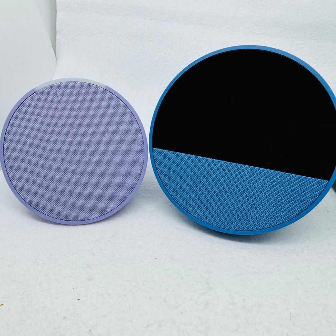 Echo Spot ブルー　Echo pop パープル　セット