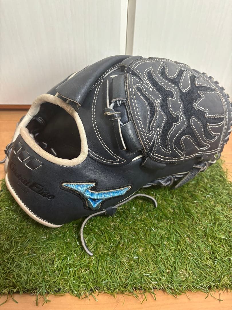限定品　ミズノ　ダイバーシティブルー　グローバルエリート　投手　オーダーグラブ