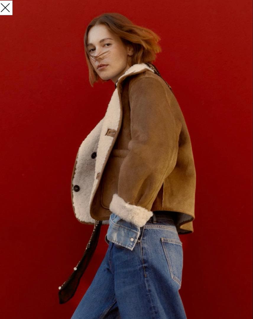 ZARA 今期　リバーシブルダブルフェイスジャケット　新品同様