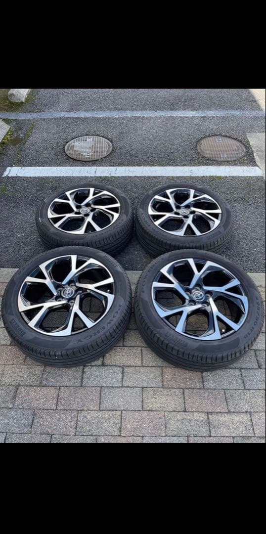CHR 純正　夏タイヤ＆ホイール４本セット　 18インチ 225/50R18