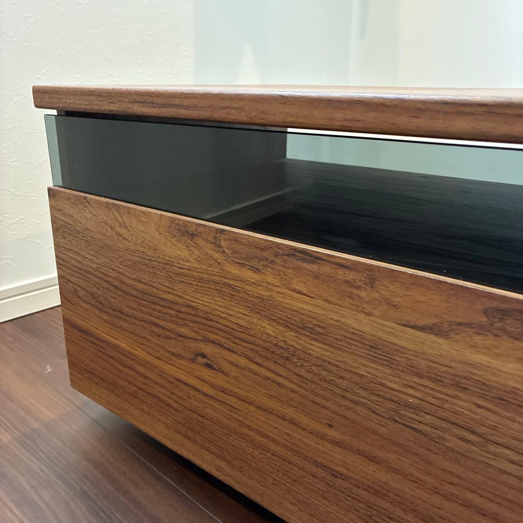 LOWYA（ロウヤ） 木製テレビ台 ローボード 収納