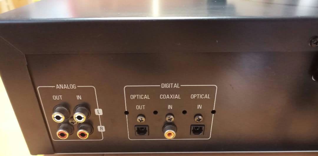 DENON デノン DMD-1500 ブラック MDレコーダー【難有り】