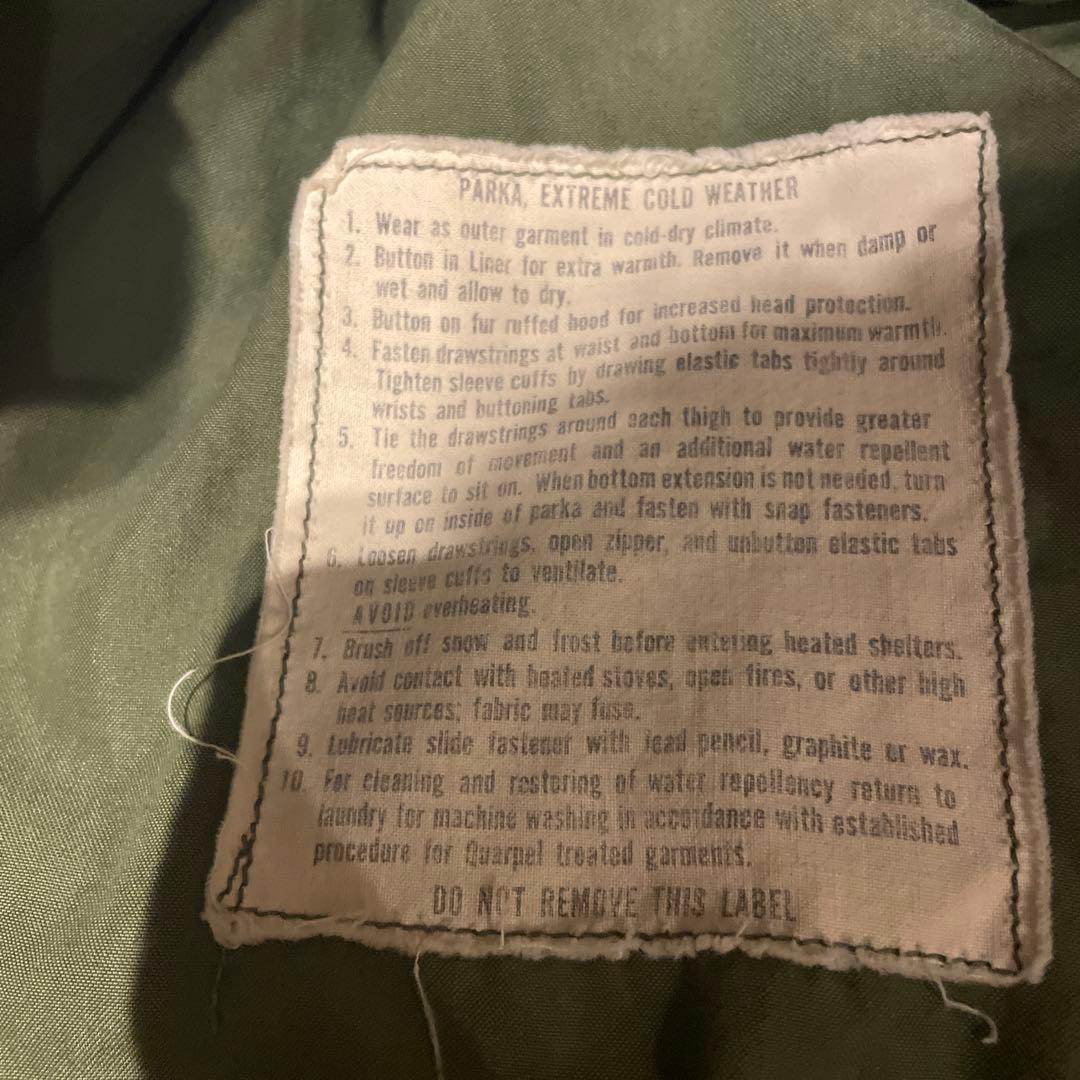 ミリタリージャケット フード付き モッズコート　70年代　M65