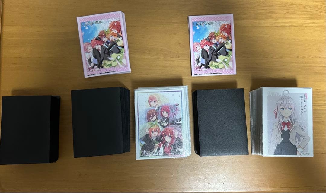 五等分の花嫁カードゲーム　引退セット　vol1、vol2、vol3、SD 4コン