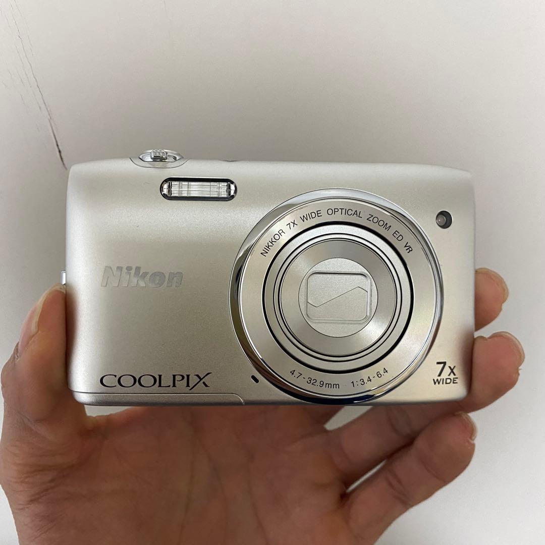 Nikon COOLPIX S3500 動作確認済美品2005万画素SDカード付