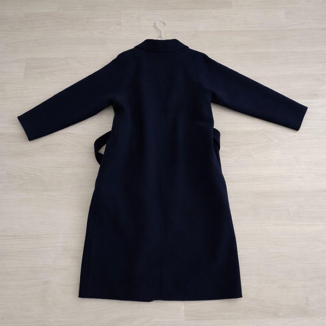 【屋内試着のみ美品】SOÈJUウールリバーローブコート