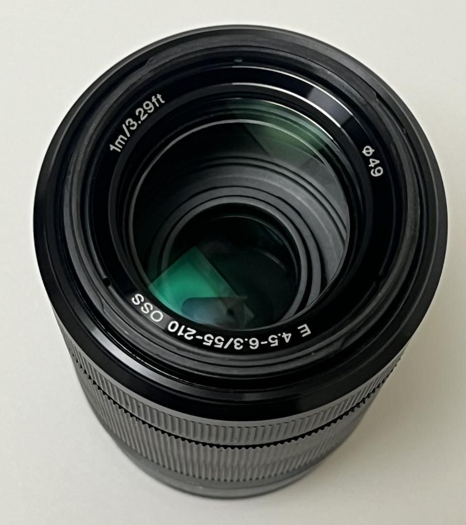 SONY E 55-210mm F4.5-6.3 OSS SEL55210 黒