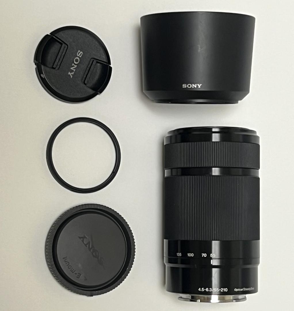 SONY E 55-210mm F4.5-6.3 OSS SEL55210 黒
