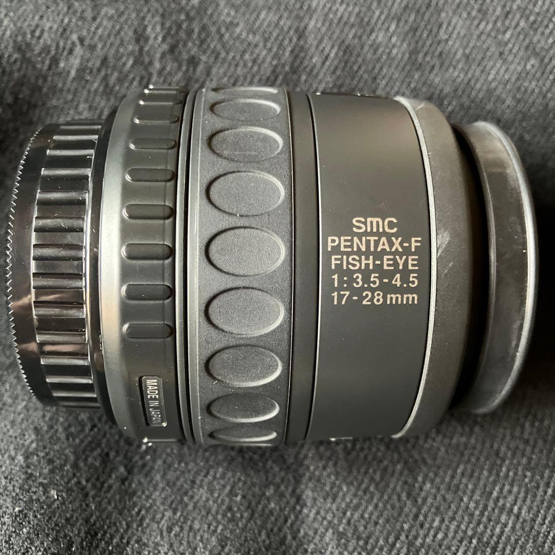 PENTAX Pentax-F フィッシュアイ 17-28mm ズームレンズ