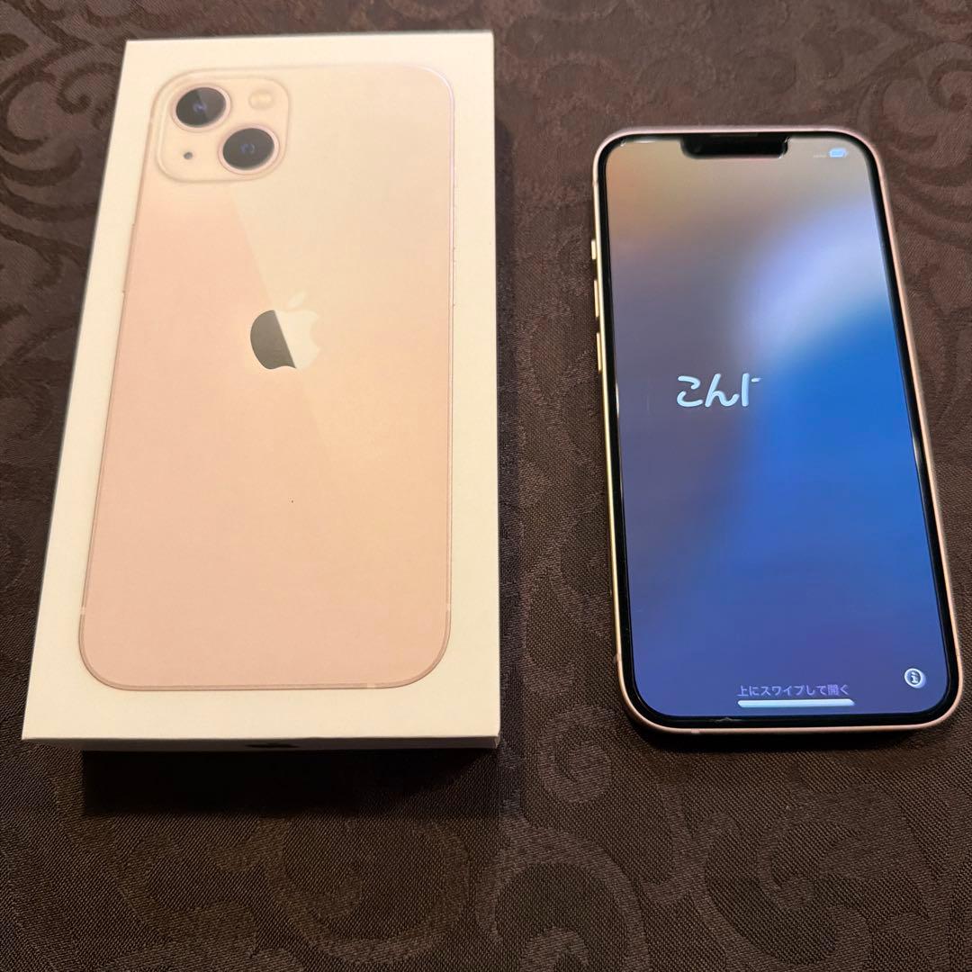 Apple iPhone 13 ピンク 256gb 充電ケーブル付き