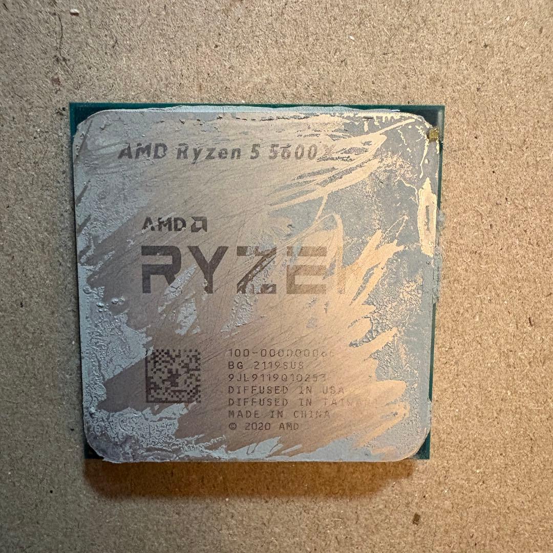 AMD Ryzen 5 5600x 本体　CPU