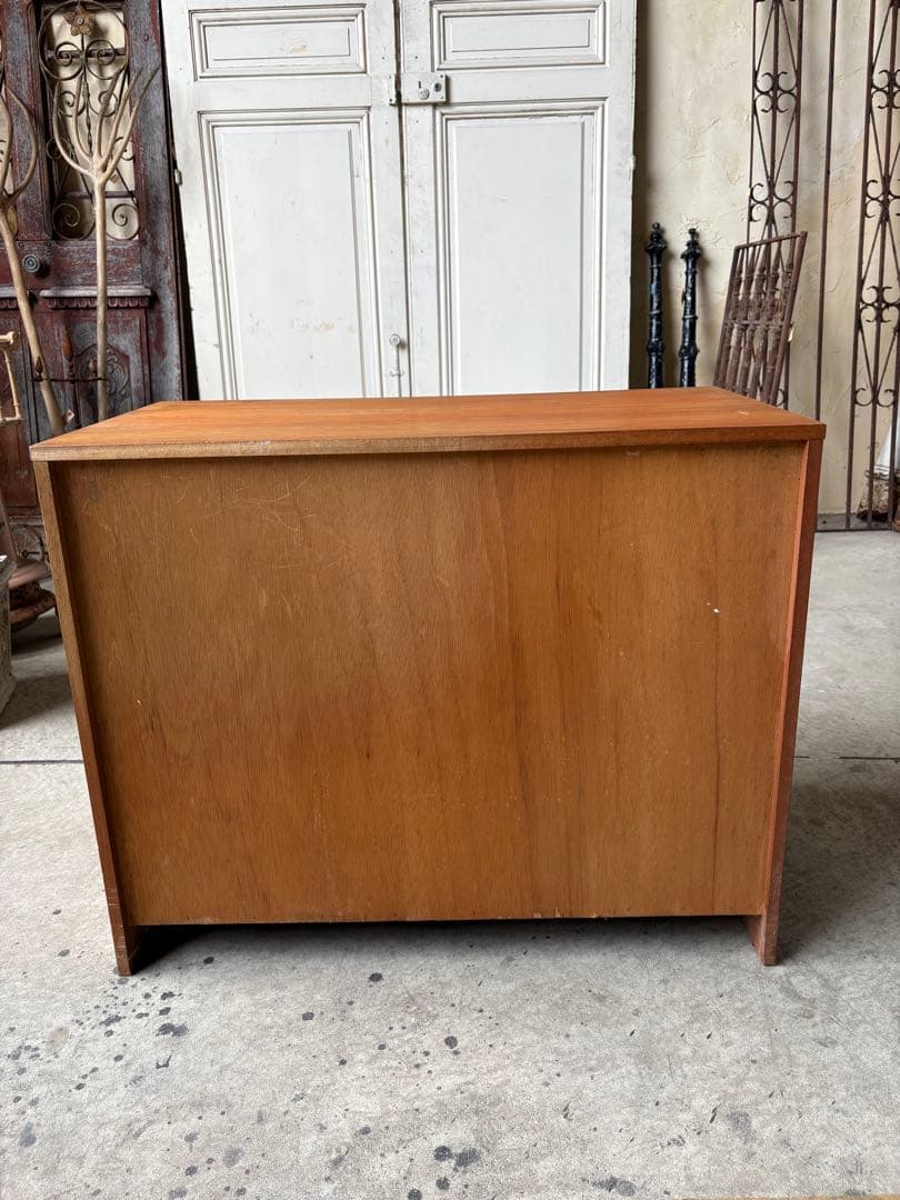 4段チェスト　ミッドセンチュリー　ヴィンテージ　サイドチェスト