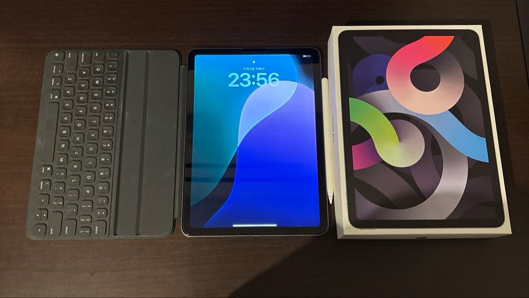 iPadAir 第4世代グレー wifi 256GB キーボード・pencil付