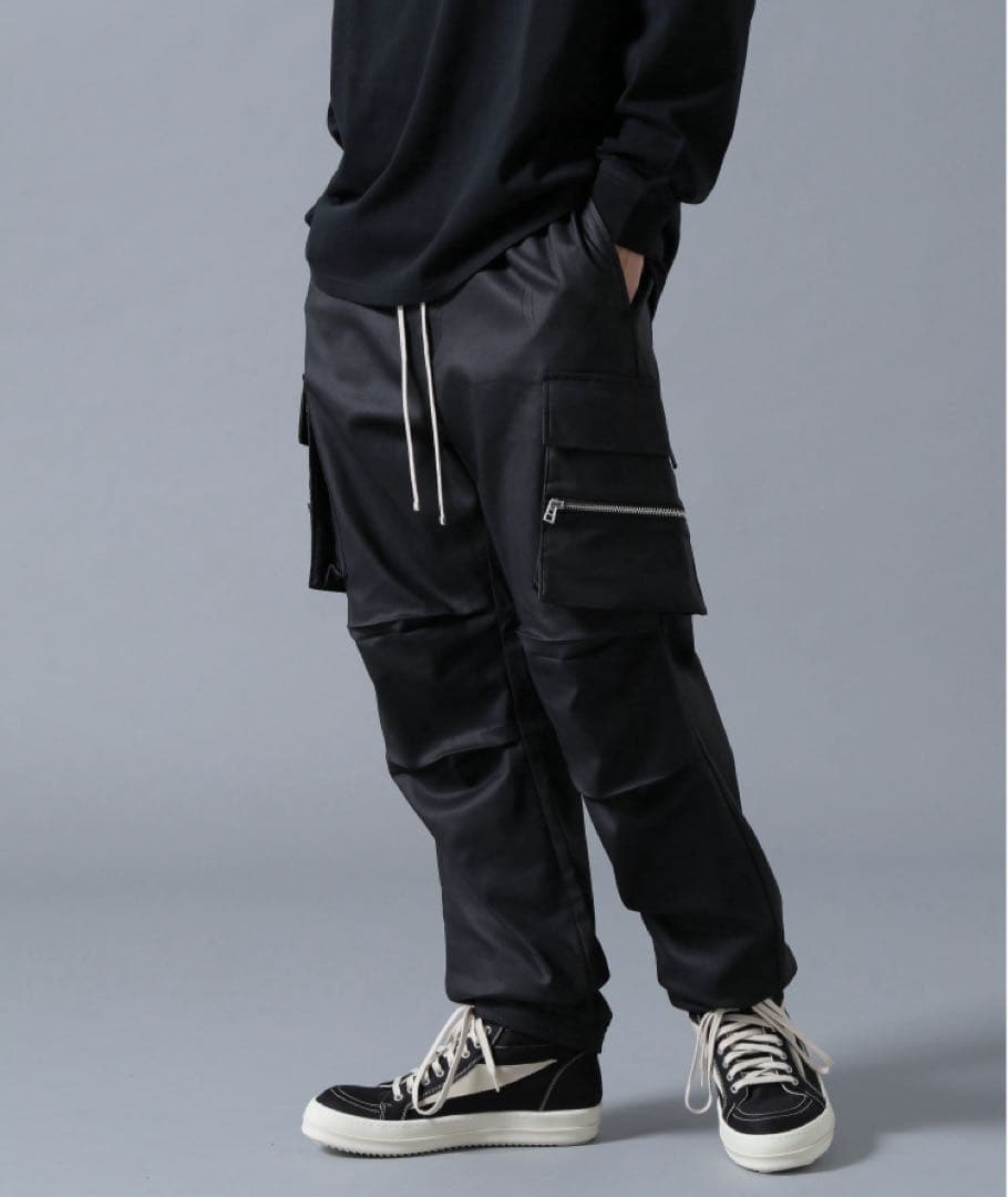 Danke Schön. ブラックカーゴパンツ ダンケシェーン