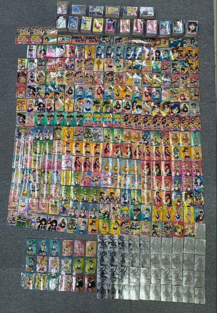 セーラームーン　アマダ　カードダス　DX両面ブロマイド　まとめ売り　約2000枚