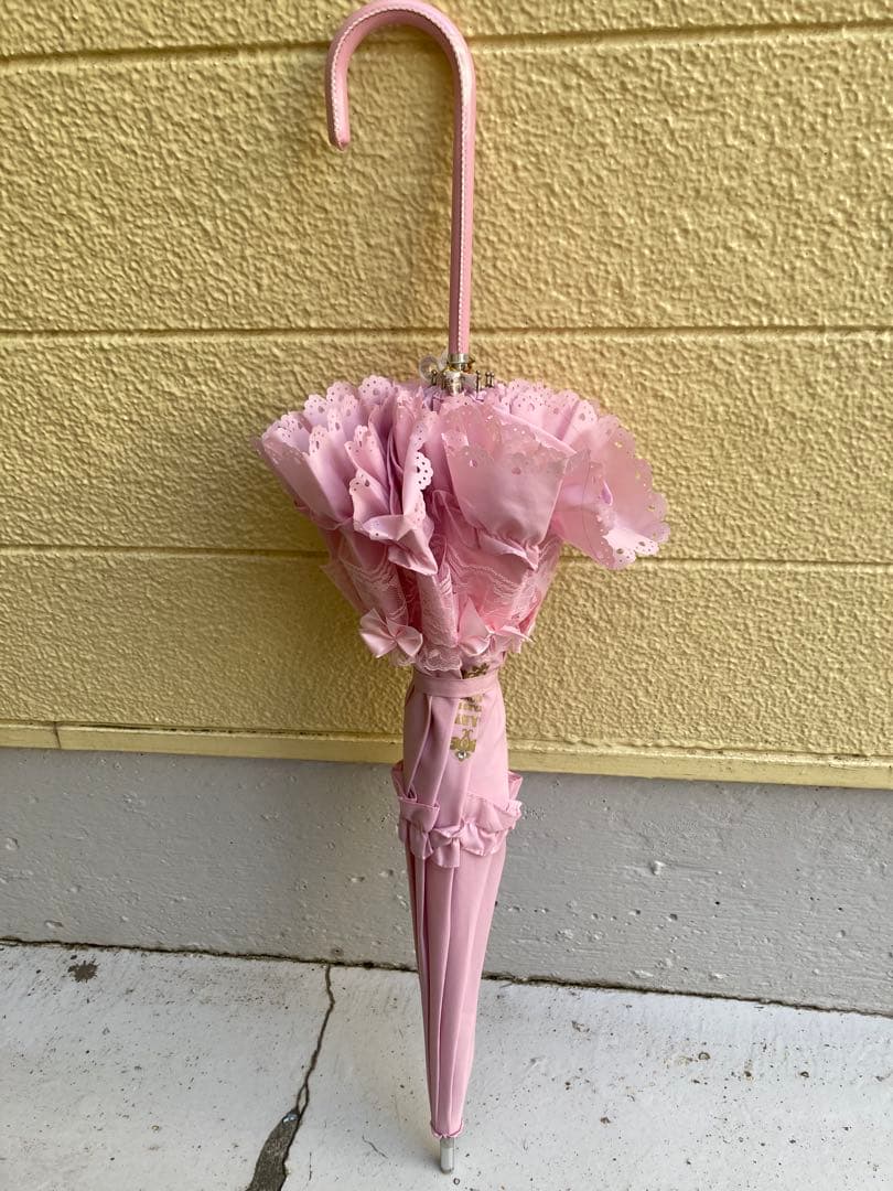 フリル付きピンクパゴダ傘 BABY THE STARS SHINE BRIGHT