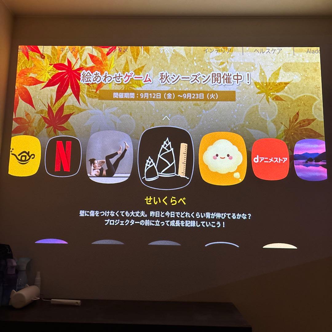 アラジン　プロジェクター　Aladdin X2 Plus