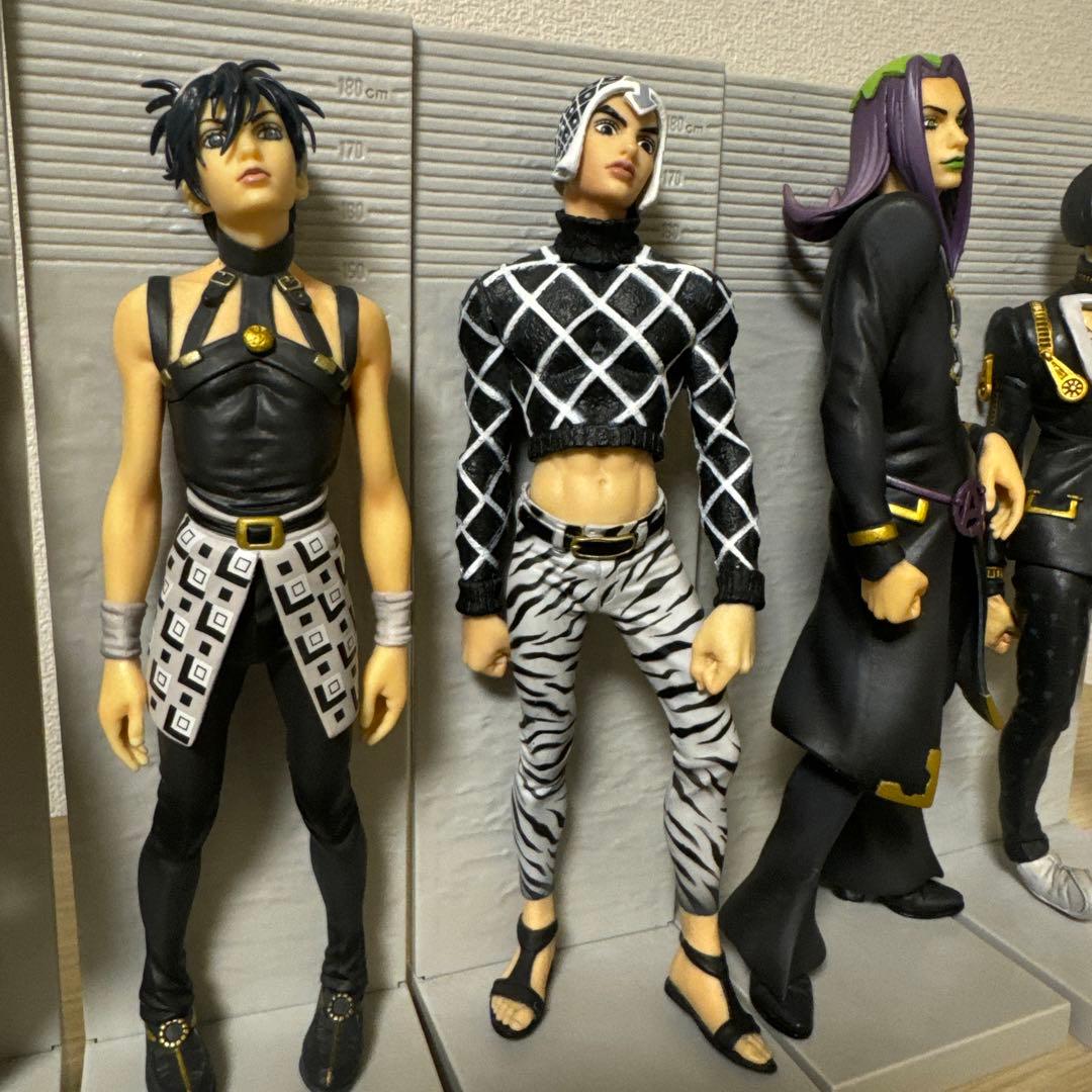 ジョジョの奇妙な冒険黄金の風 DXF Passioneブラックカラー6体セット