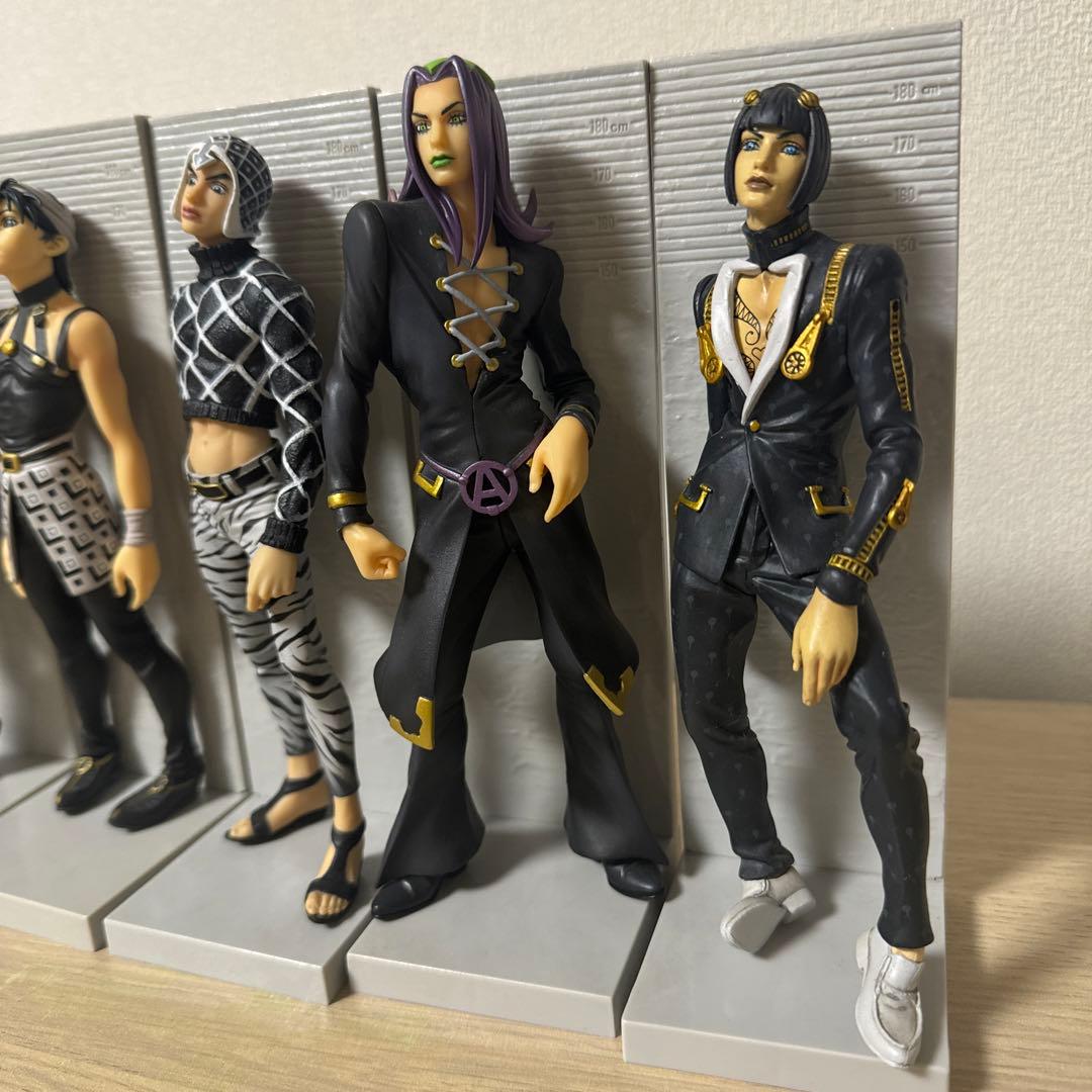 ジョジョの奇妙な冒険黄金の風 DXF Passioneブラックカラー6体セット
