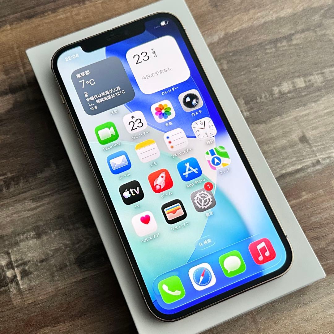 iPhone12Pro 本体 Gold 128GB SIMフリー