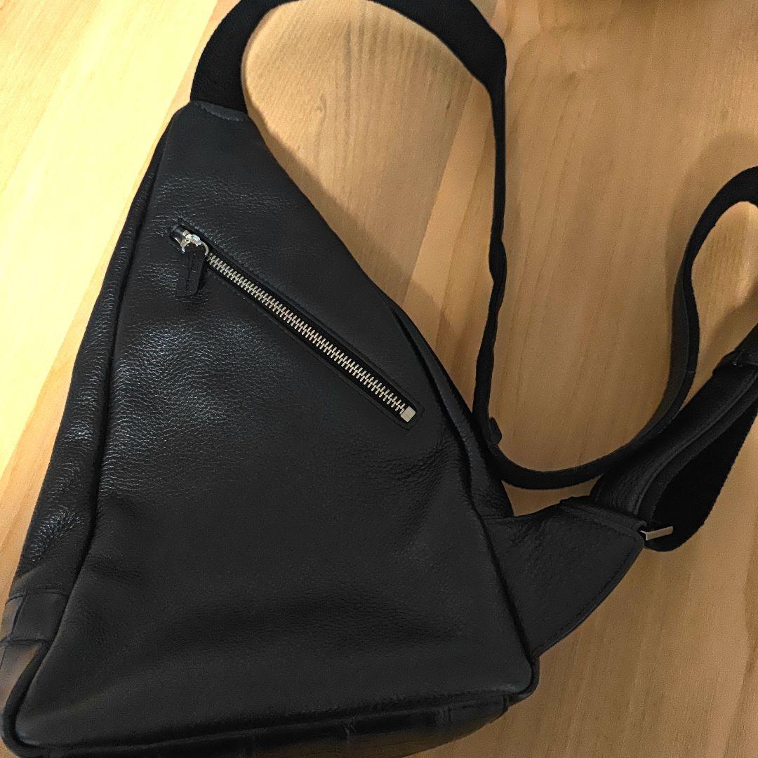 クロコダイル 斜めがけ ボディバッグ