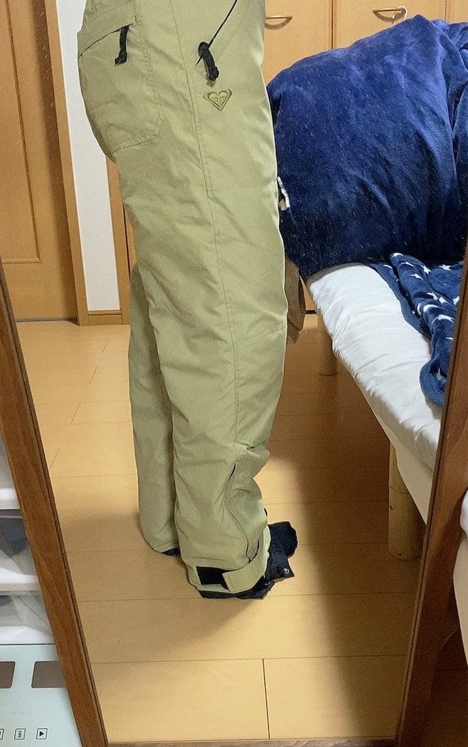 ROXY スノボ　スキー　ウェア　ビブパンツ