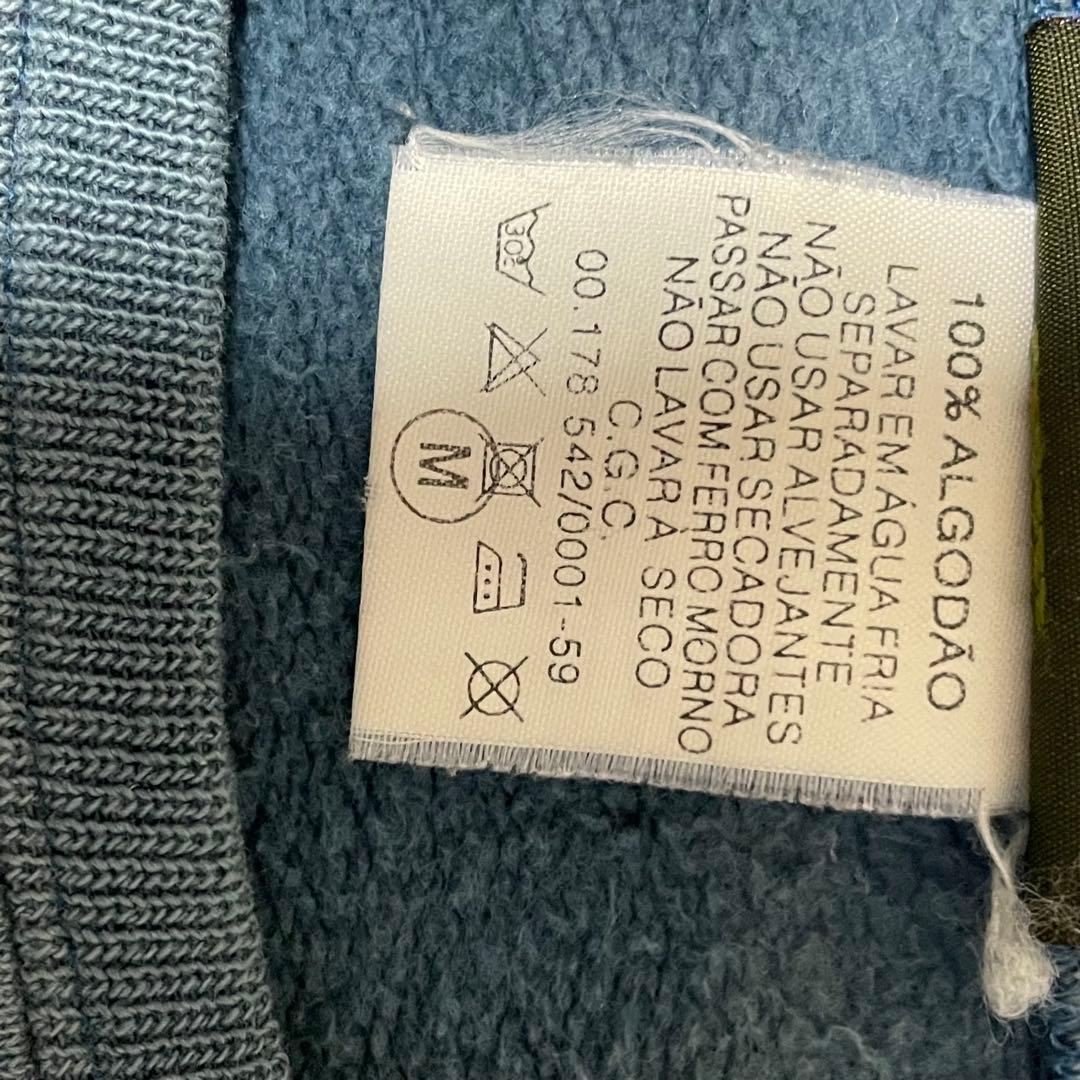 90sイタリア製Timberland鬼フェードヴィンテージボックス短丈トレーナー