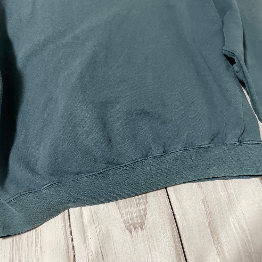 90sイタリア製Timberland鬼フェードヴィンテージボックス短丈トレーナー