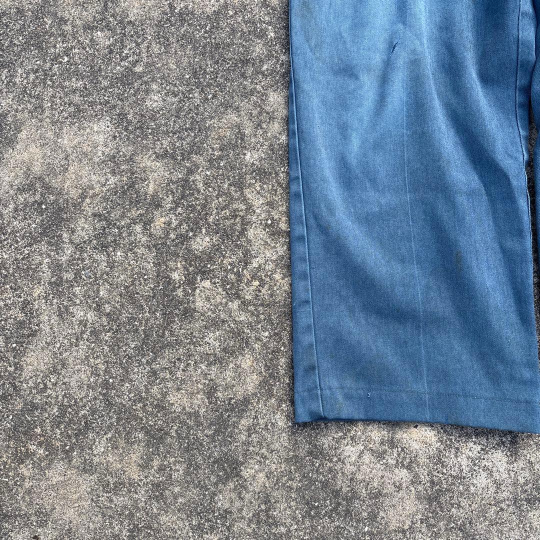 80s~ Dickies 874 USA製 チビタグ ネイビー フェード
