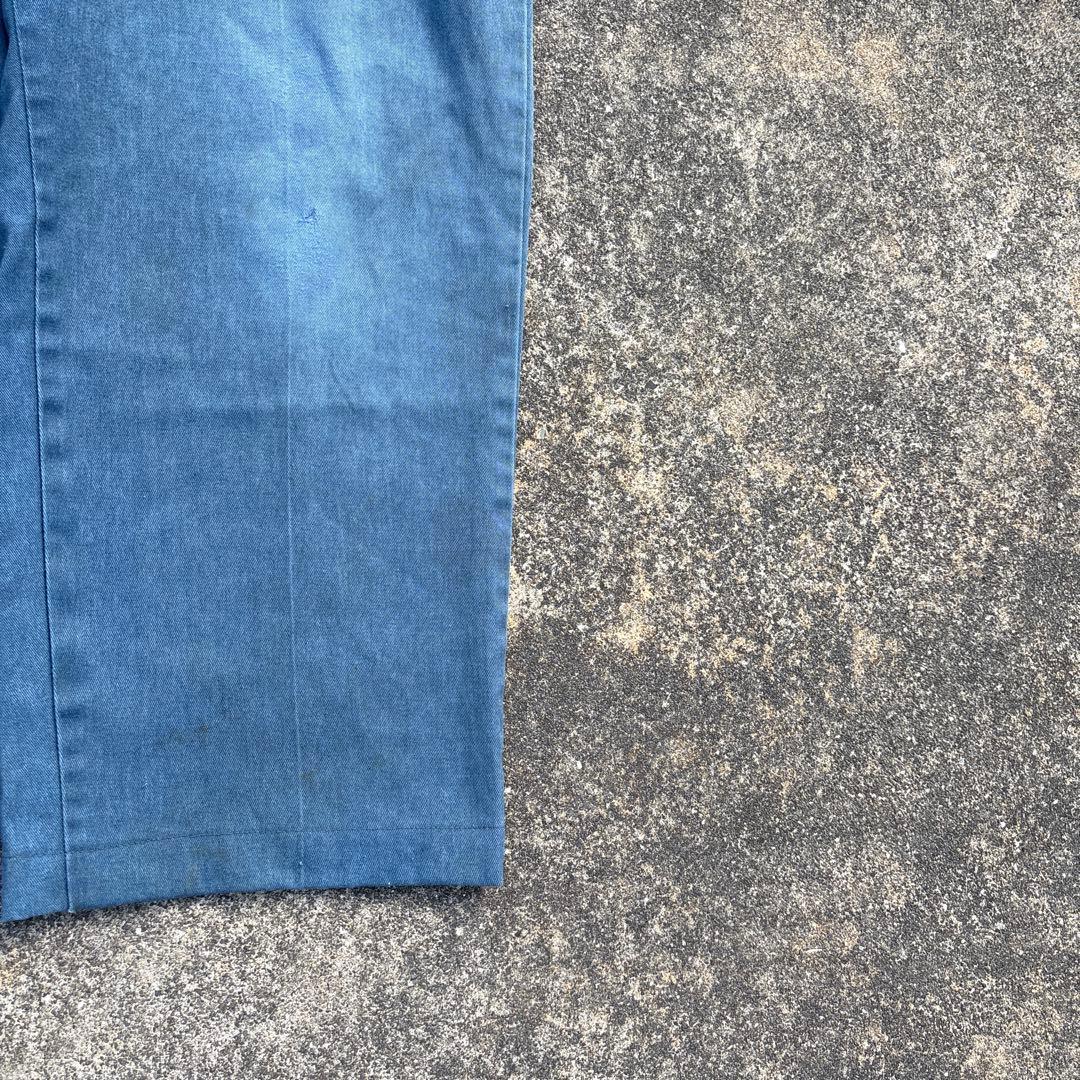 80s~ Dickies 874 USA製 チビタグ ネイビー フェード