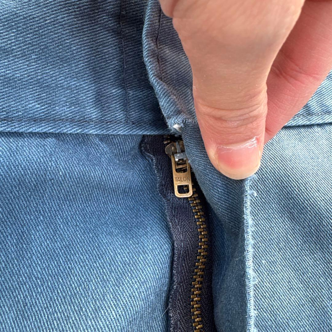 80s~ Dickies 874 USA製 チビタグ ネイビー フェード