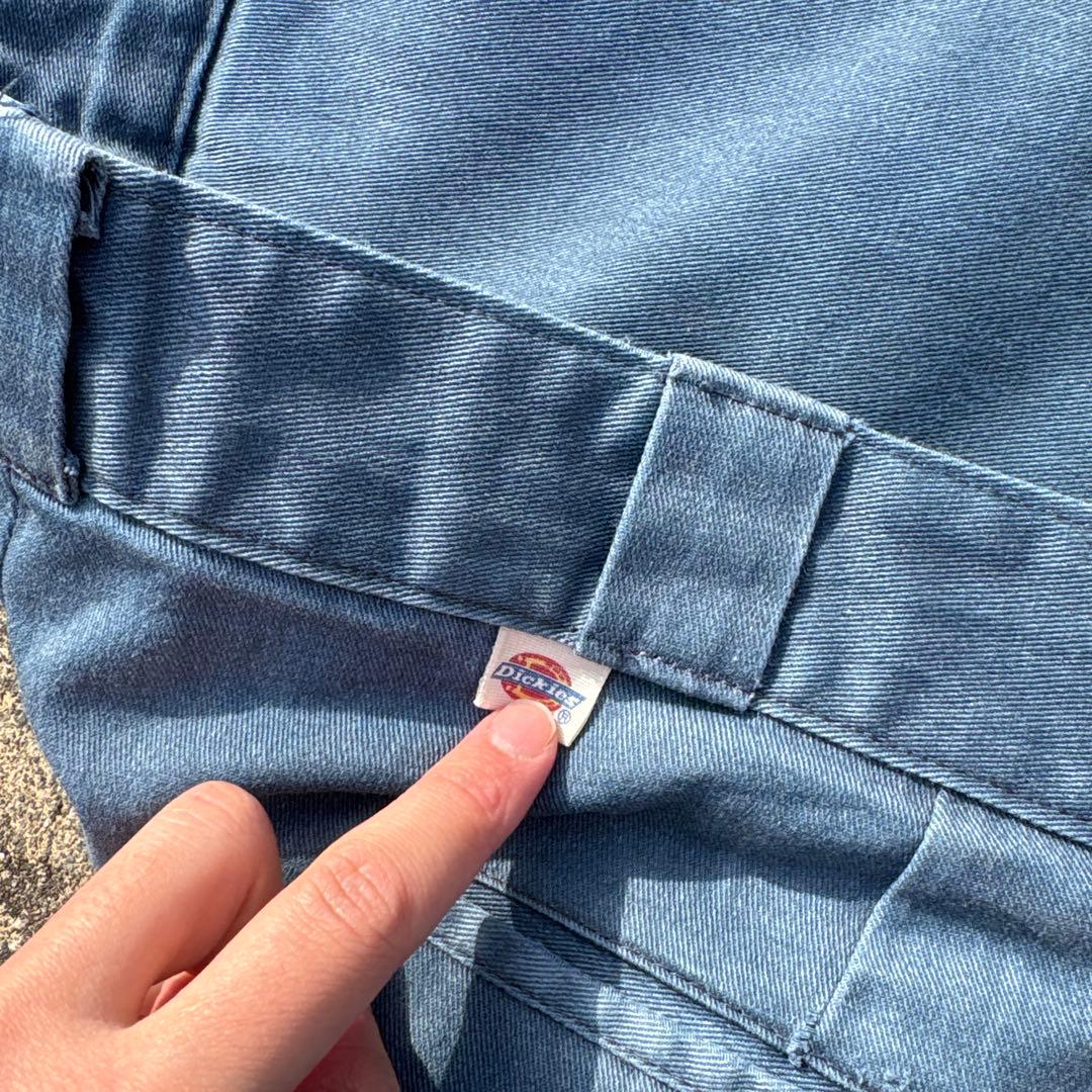 80s~ Dickies 874 USA製 チビタグ ネイビー フェード
