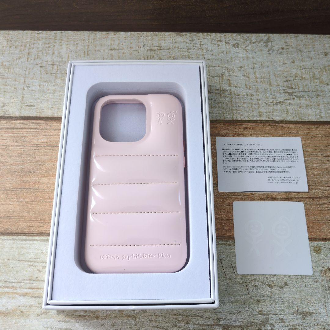urban sophistication ピンク iPhone15Proケース