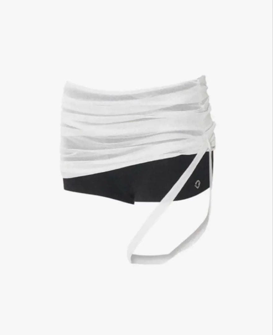 パンツ theredthread S gather knit shorts