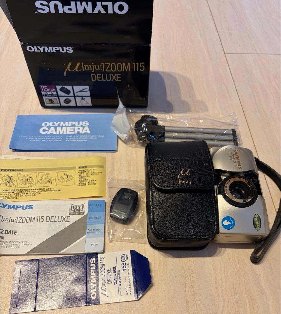 OLYMPUS μ ZOOM115 DELUXE コンパクトカメラ