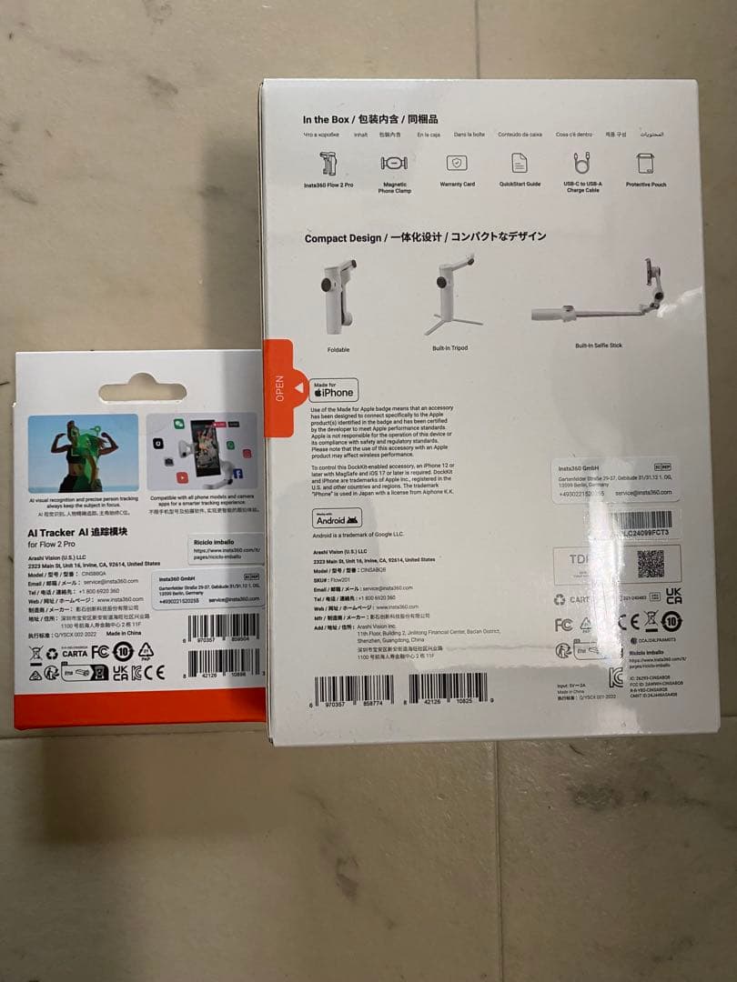 ☆Insta360 Flow 2 Pro + AI Tracker☆