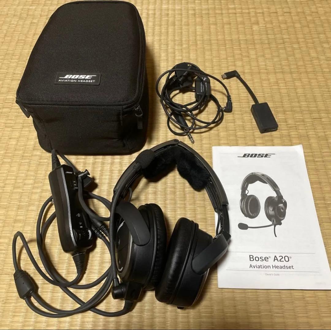 ヘッドホン Bose A20 Aviation Headset