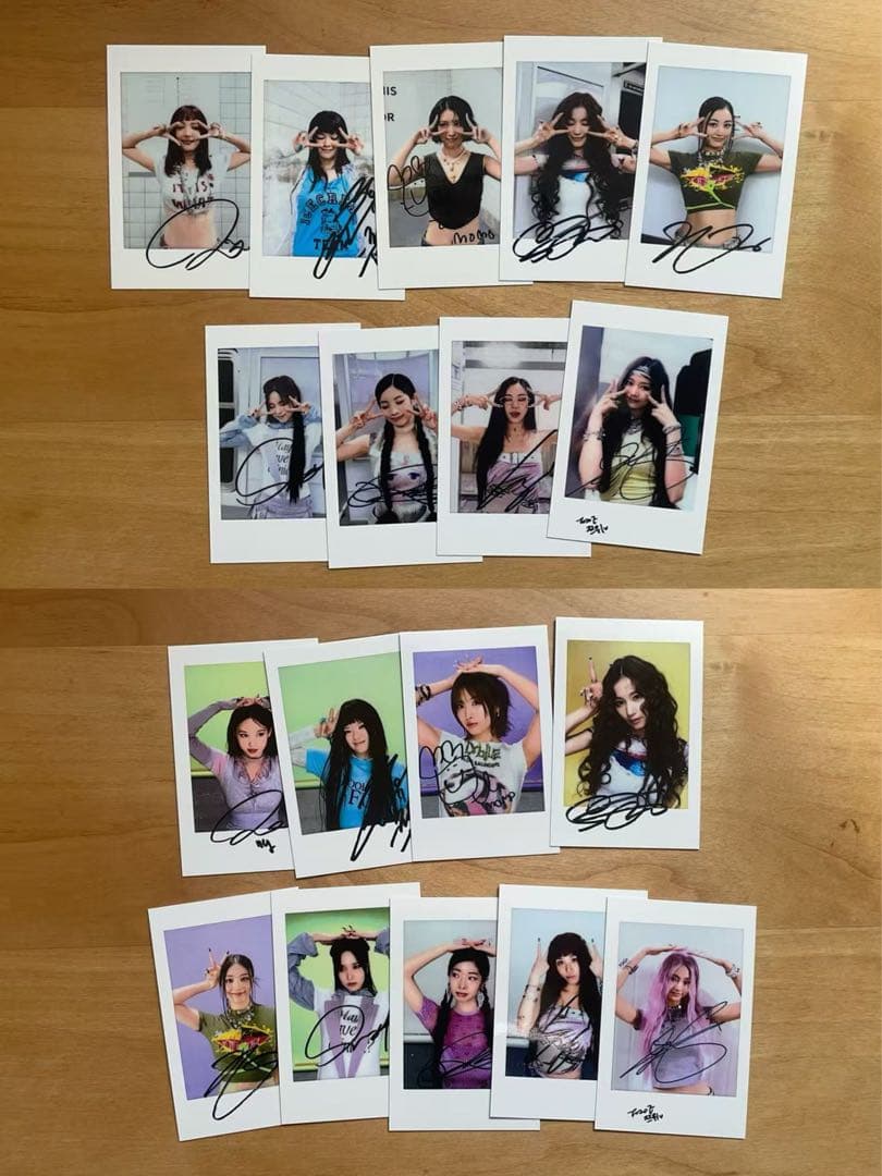 TWICE 10周年 yizhiyu サイン会当選者限定 トレカ18枚セット