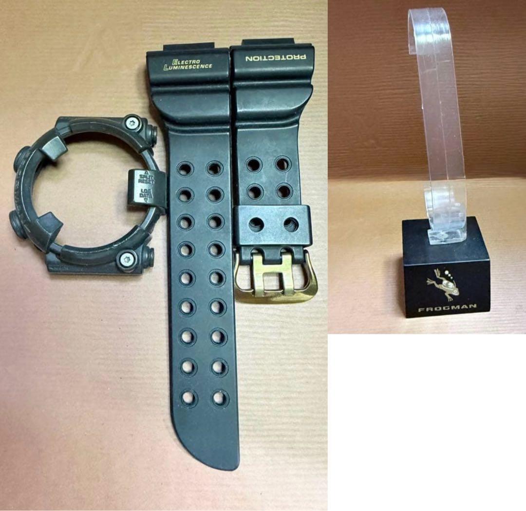 純正　G-SHOCK CASIO フロッグマン　ベルト　ベゼル