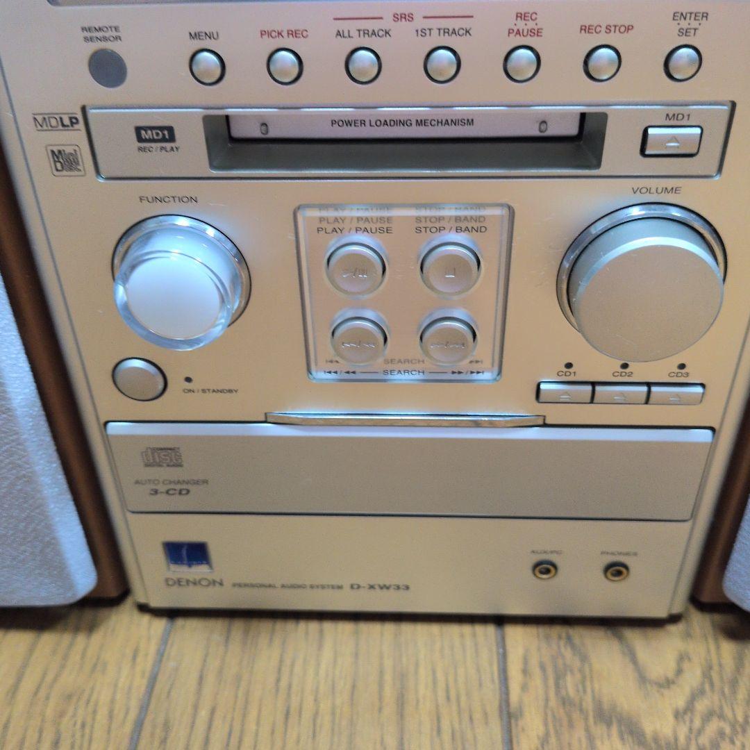 【極美品】【完動品】DENON　D-XW33　コンポ＋USC-XW33