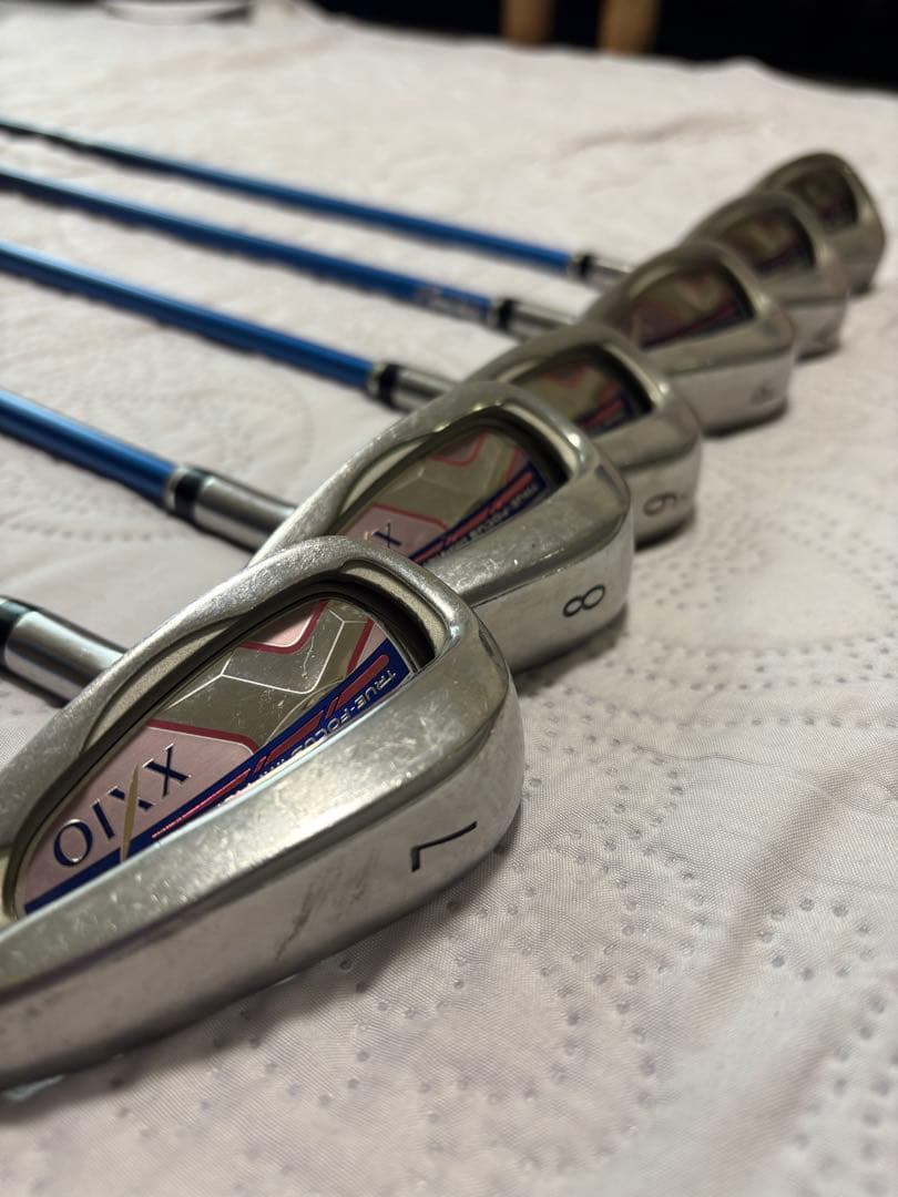 【XXIO10】レディース　アイアンセット 7-9 P A S