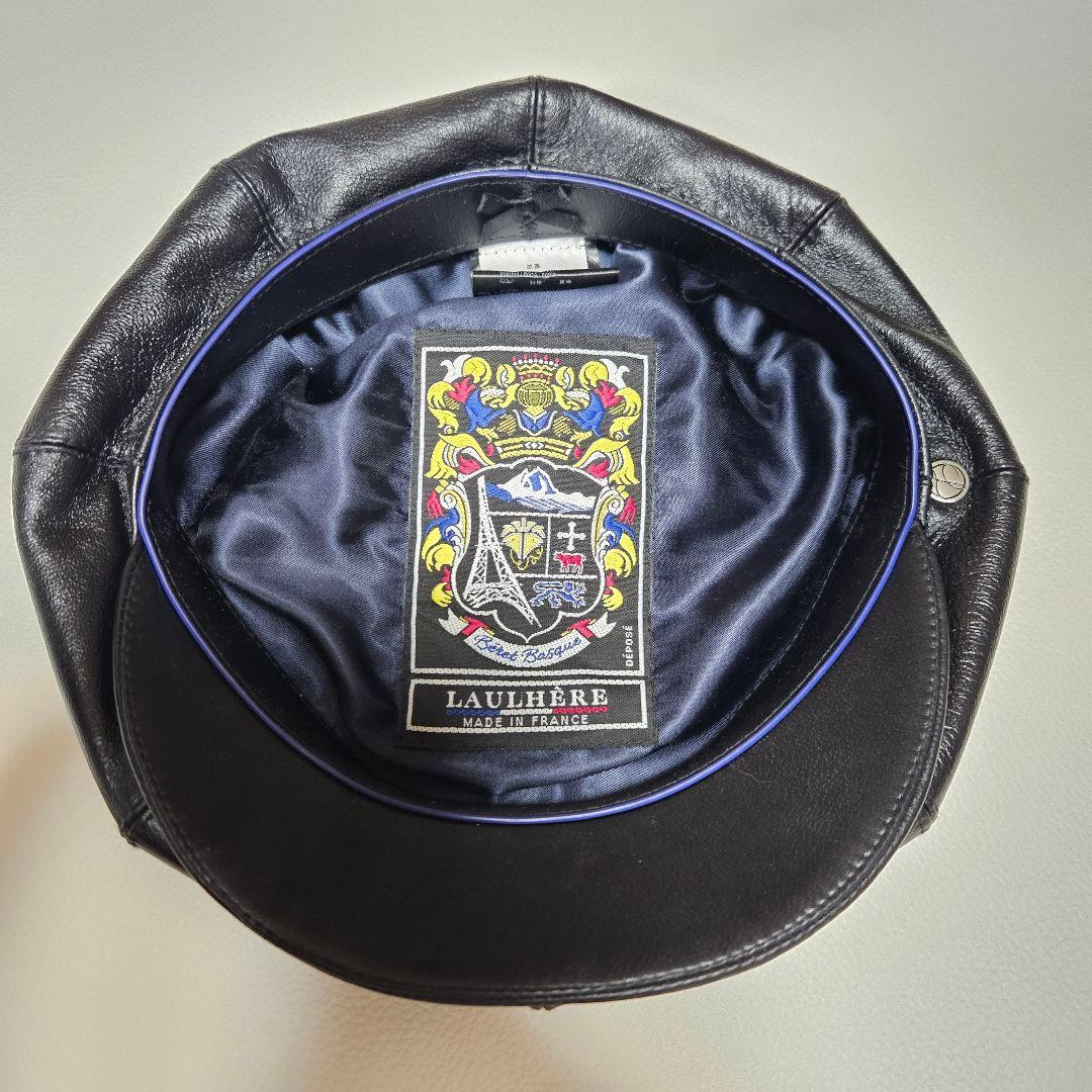 LAULHERE レディース ロレールハンチング帽子 羊革 フランス製